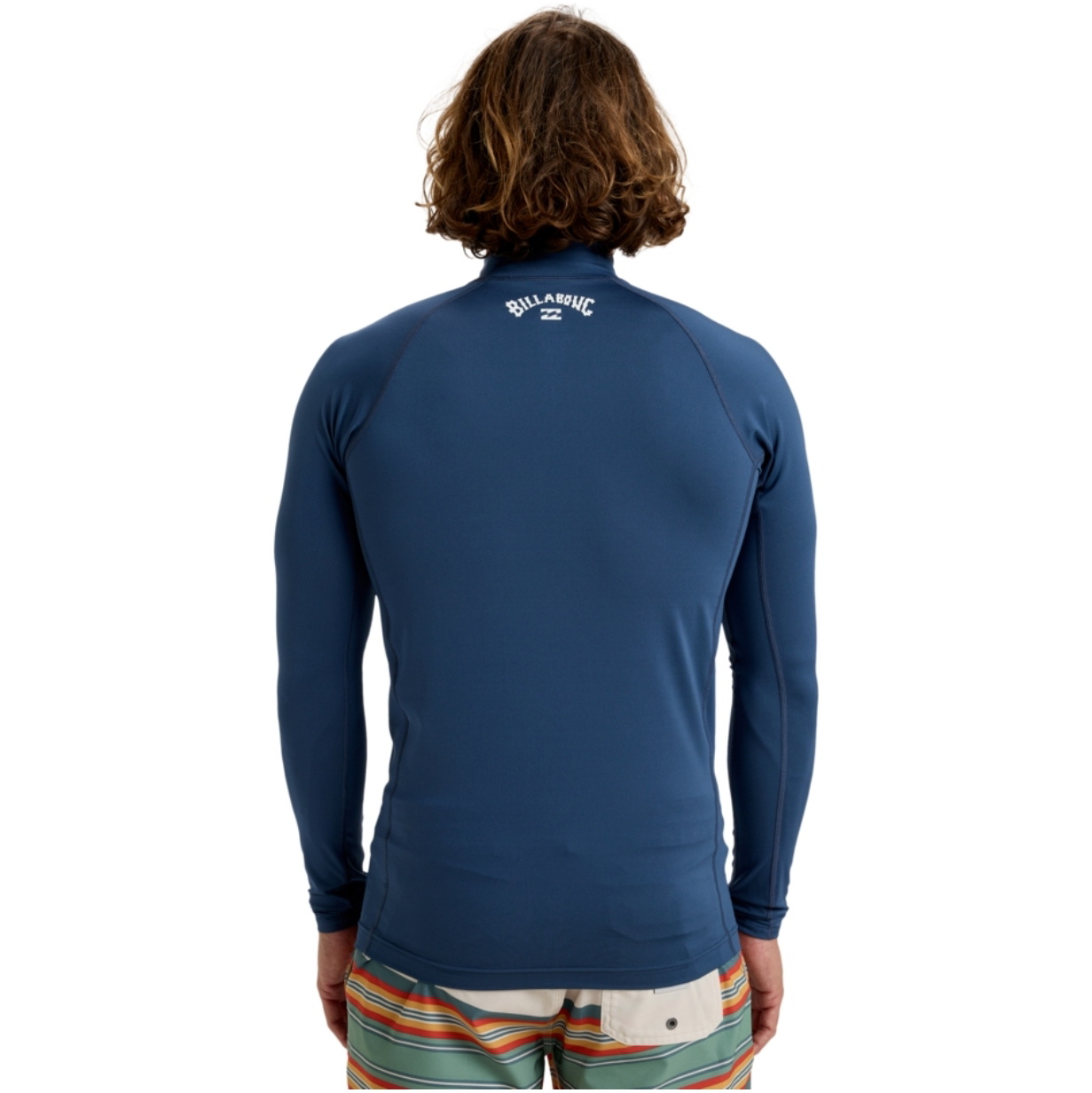 2026 Billabong Mens Waves All Day Long Sleeve Rash Vest EBYWR00102 - Midnight